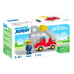 Playmobil Junior Ladder Unit Fire Truck