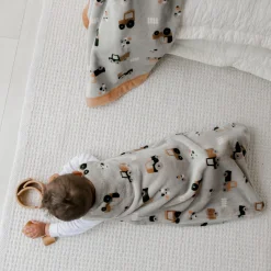 Plush Night Bag 0-36 months - Trucks