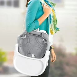 Pocket Snack Booster Seat - Grey