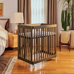 Pogo 8-in-1 Convertible Crib with All-Stages Conversion Kits - Natural Walnut