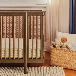 Pogo 8-in-1 Convertible Crib with All-Stages Conversion Kits - Natural Walnut