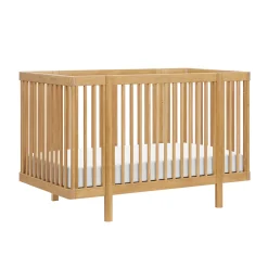 Pogo 8-in-1 Convertible Crib with All-Stages Conversion Kits - Honey