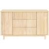 Pogo Tambour Assembled Dresser - Blonde