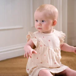 Pointelle Dress 6-24m