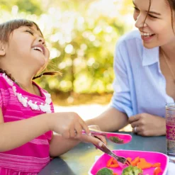 Polish™ Stainless Steel Toddler Fork, Knife & Spoon Set