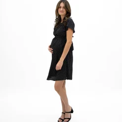 Polkadot Maternity Dress