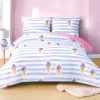 Pompom Ice Cream Full Comforter Set