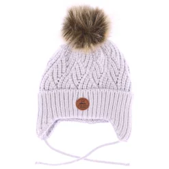 Pompom Knit Beanie 12-24m