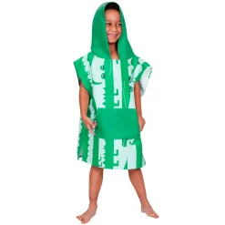 Poncho - Kids - Laters Gators - Small (Age 3 to 5)