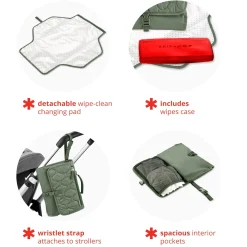 Portable Changing Pad Station - Sage