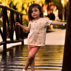 Postcard T-shirt 2-8y