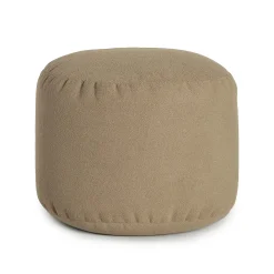 Pouf Ottoman- Almonde Brown