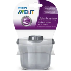 Powder Formula Dispenser + Snack Cup - Grey