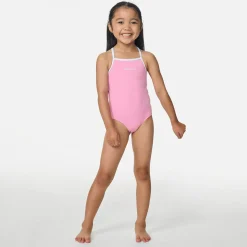 Premium Rib Uv Swimsuit 1-8y