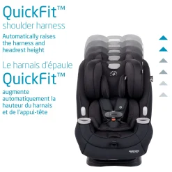 Pria All-in-One Car Seat 4-100lb - Authentic Black