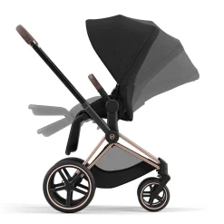 Priam Rosegold Brown Stroller