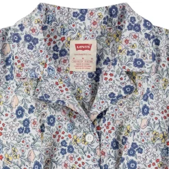 Printed Twist Button Top 7-16