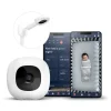 Pro Smart Wall Mount Baby Monitor - White