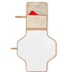 Pronto Signature Changing Station - Beige Swirl Dot