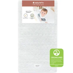Pure Core Non-Toxic Mini Crib Mattress - Hybrid Cover