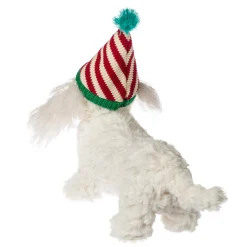 Putty Dachshund With Christmas Hat