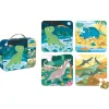 Puzzle 4 in 1 Dinosaurs