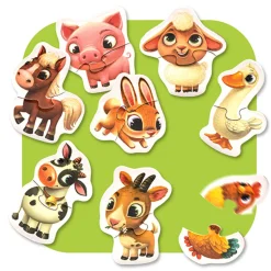 Puzzle Farm Animals