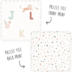 Puzzle Mat Alphabet / Terrazzo