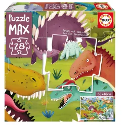 Puzzle Max 28 Pieces - Dinosaurs