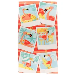 Quick Dry Towel - Flamingo Vacation