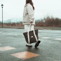 Quilt Tote bag - Kaki