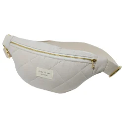 Quilted Waist Bag - Cream