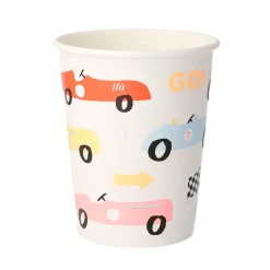 Race Car Party Cups (8)