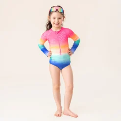 Rainbow Uv Ls Swimsuit 2-14