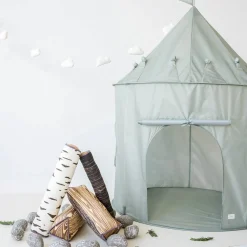 Recycled Fabric Play Tent - Green