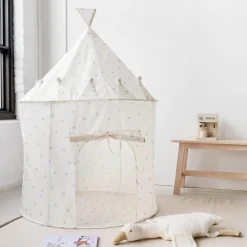 Recycled Fabric Play Tent - Blueberry