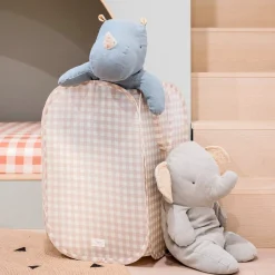 Recycled Pop-Up Laundry Hamper - Gingham