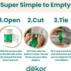 Refill (4) Dekor Eko Plus