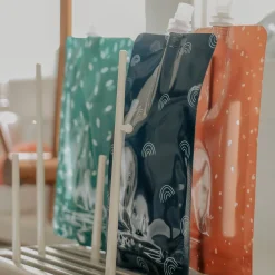 Reusable Food Pouches (6) - Boho