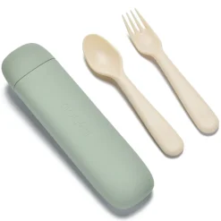 Reusable Utensil Set & Carry Case - Leaf