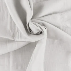 Reversible Muslin Waffle Blanket - Grey / White