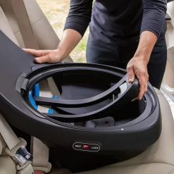 Revolve360 Slim 2-in-1 Rotating Convertible Car Seat - Canton Black