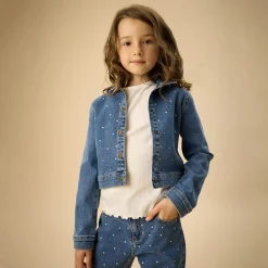 Rhinestones Denim Jacket 7-14