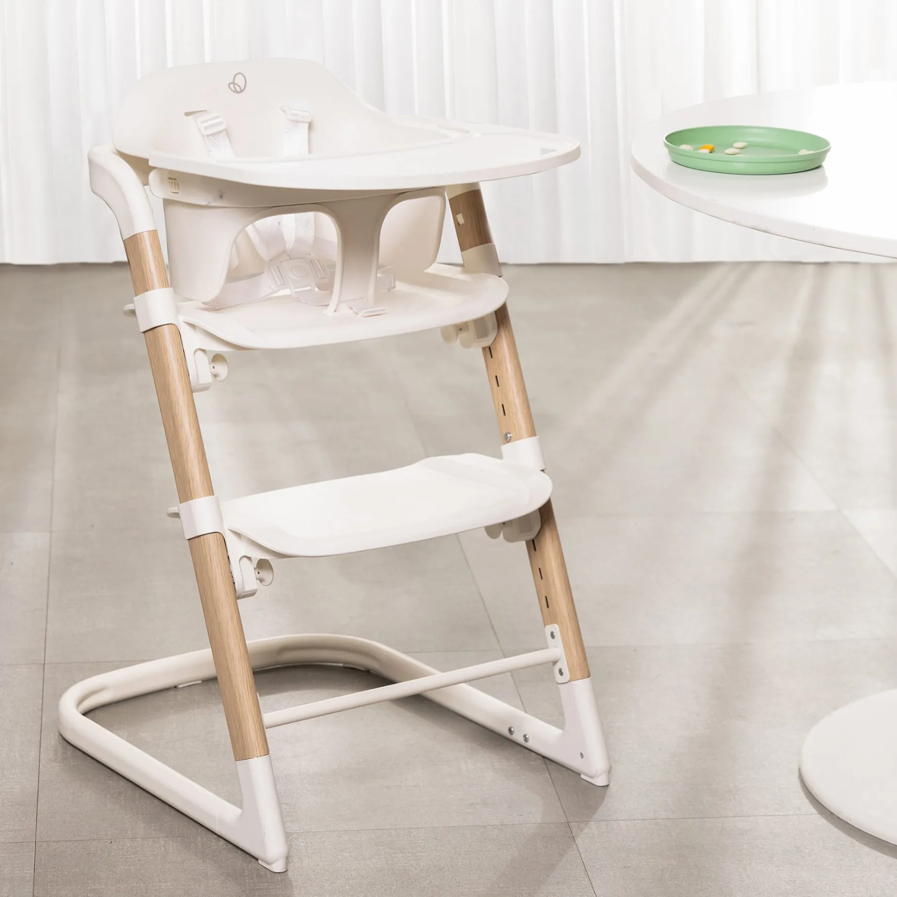 RightSeat Multistage 3-IN-1 High Chair - Sea Salt White