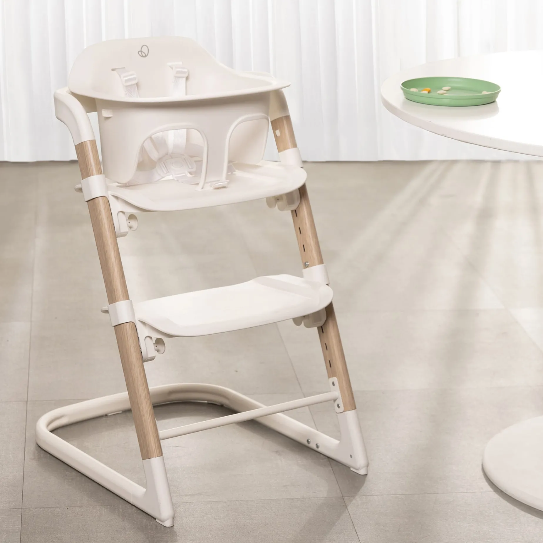 RightSeat Multistage 3-IN-1 High Chair - Sea Salt White