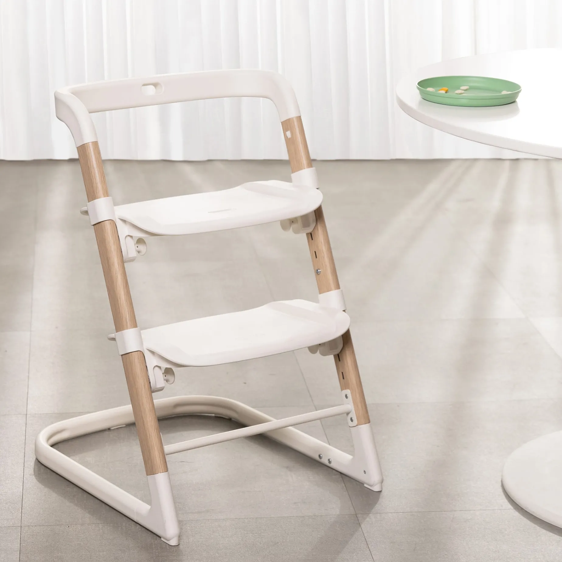 RightSeat Multistage 3-IN-1 High Chair - Sea Salt White