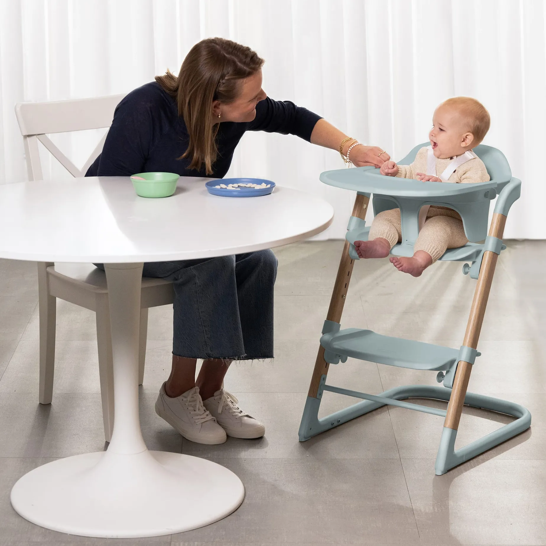RightSeat Multistage 3-IN-1 High Chair - Sage Green