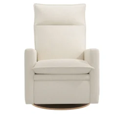 Rocking and Swivel Armchair Arya - Henequen