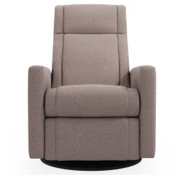 Rocking and Swivel Armchair Nelly - Arlo Beige