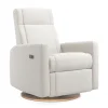Rocking and Swivel Armchair Nelly - Alta™ 10 091 / Natural (Clement Exclusive) - Motorized Electric